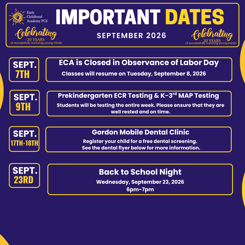 Weekly Guide to Key Dates & Events Featured Photo