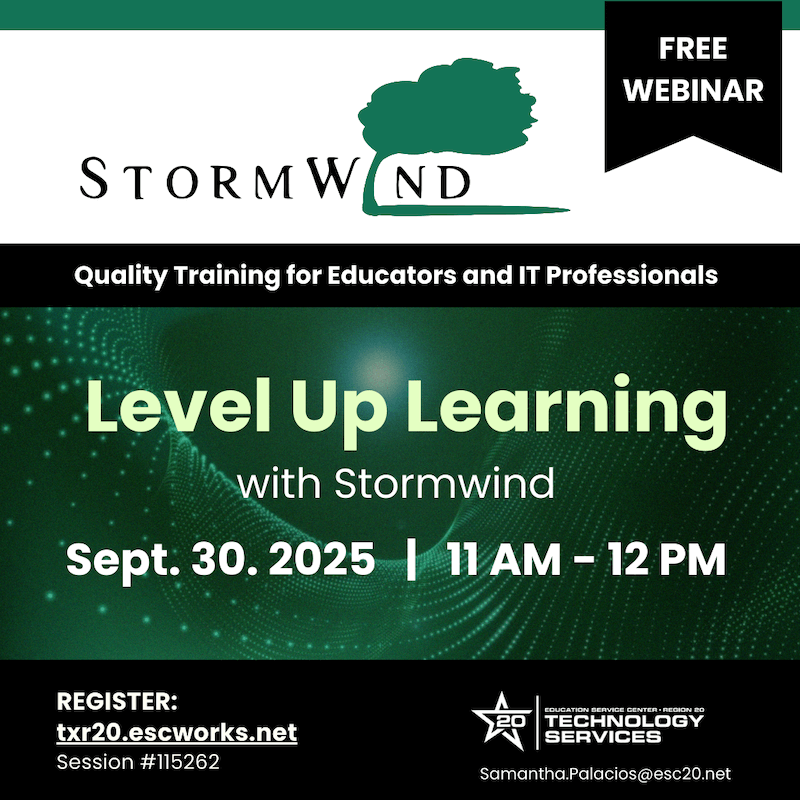 Level Up Learning with Stormwind
