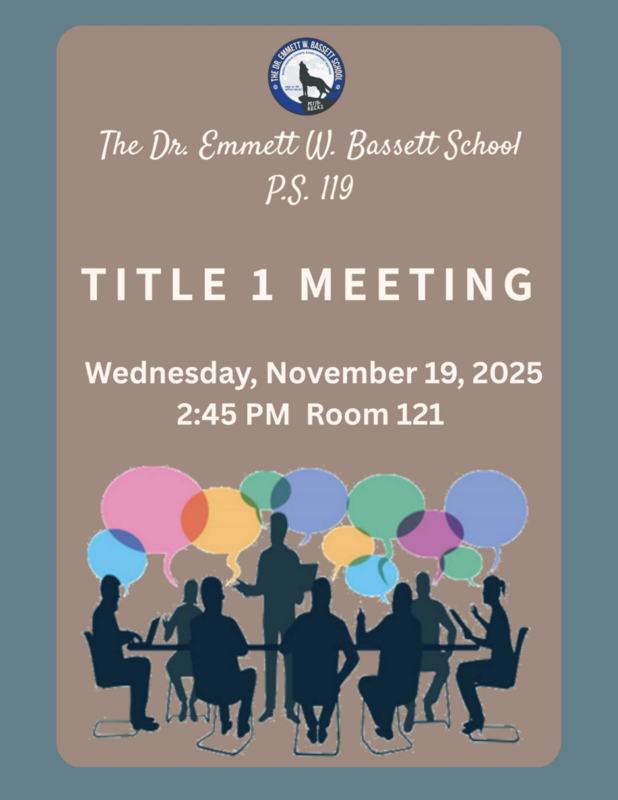 Title 1 Meeting Flyer November 2025