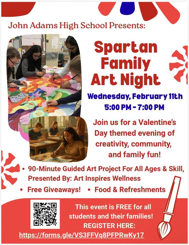 Spartan Family Art Night Brings Creativity and Community Together