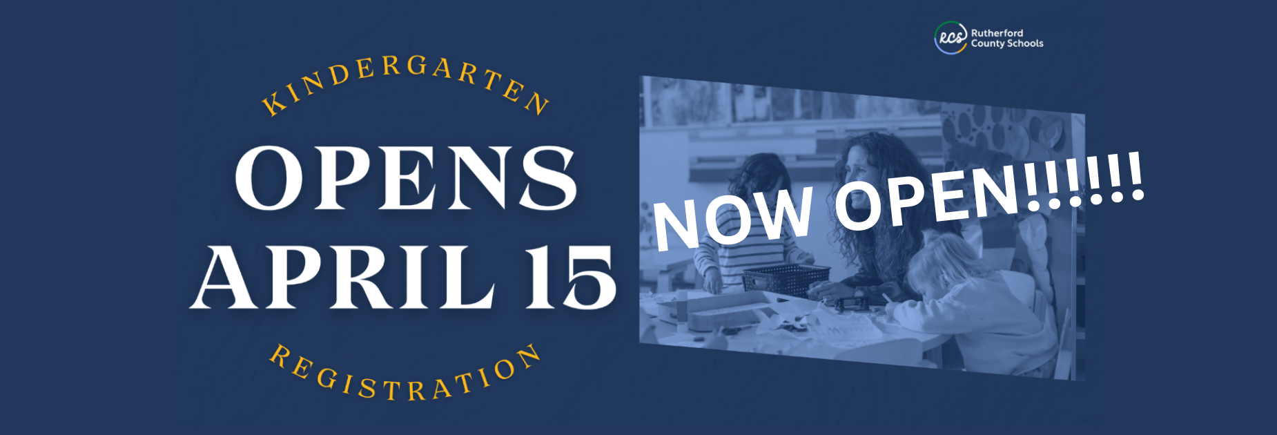 Kindergarten Registration now open