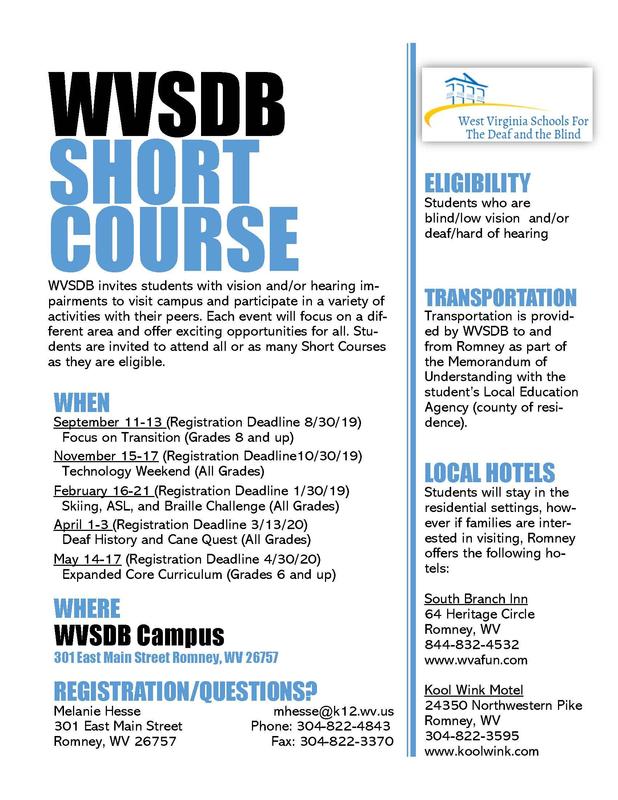 Photo of the Short Course Flyer. PDF is also available