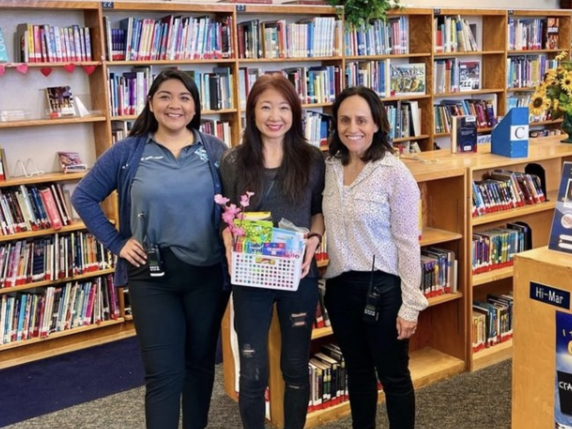 With Ms. Ramirez and Ms. Overbey