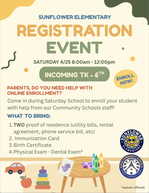 Sunflower Online Registration Featured Photo