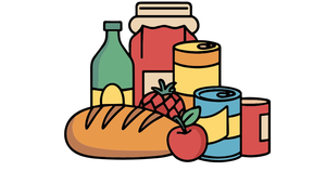 graphic of food