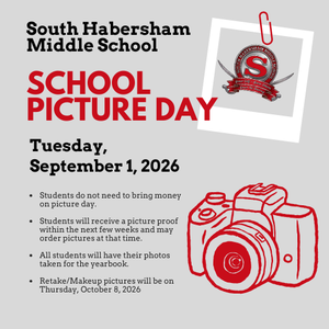 School Picture Day is September 1