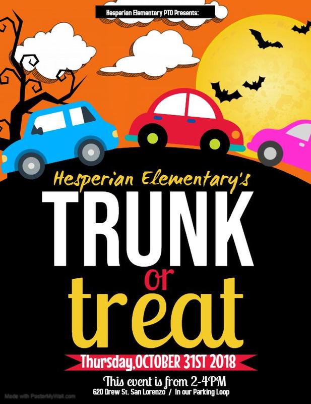 Join us for our Trunk or Treat event! Featured Photo