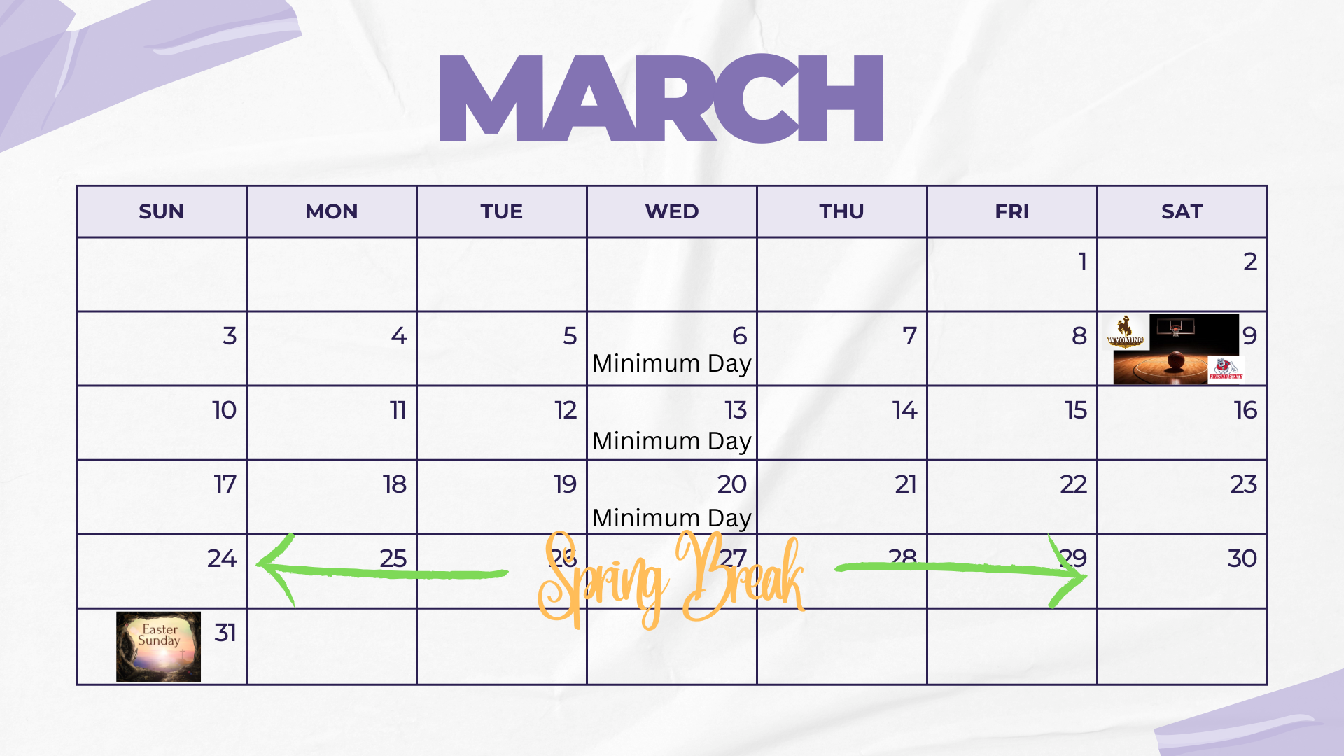 Calendars – Parents – Mendota Continuation High School