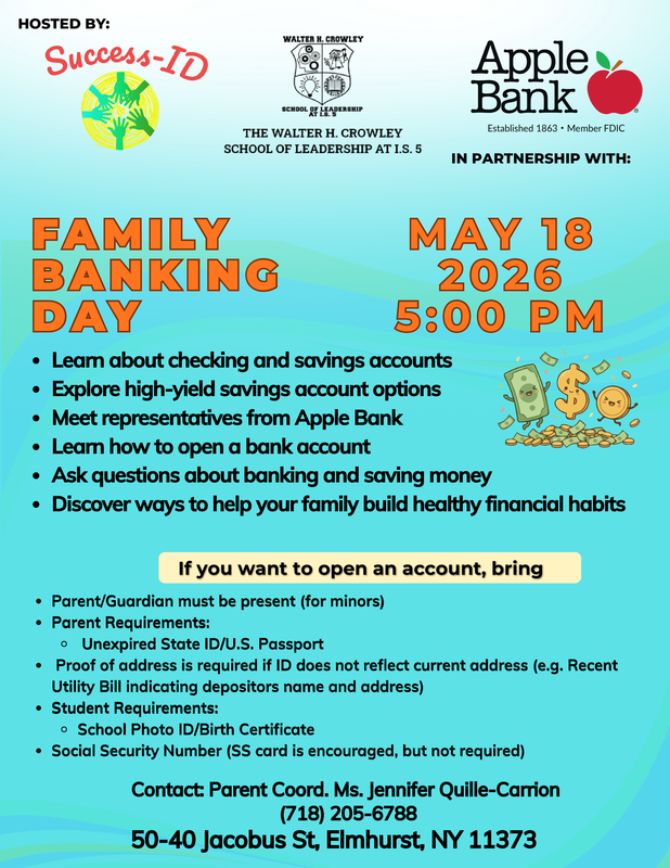 Success ID Banking day flyer (english)