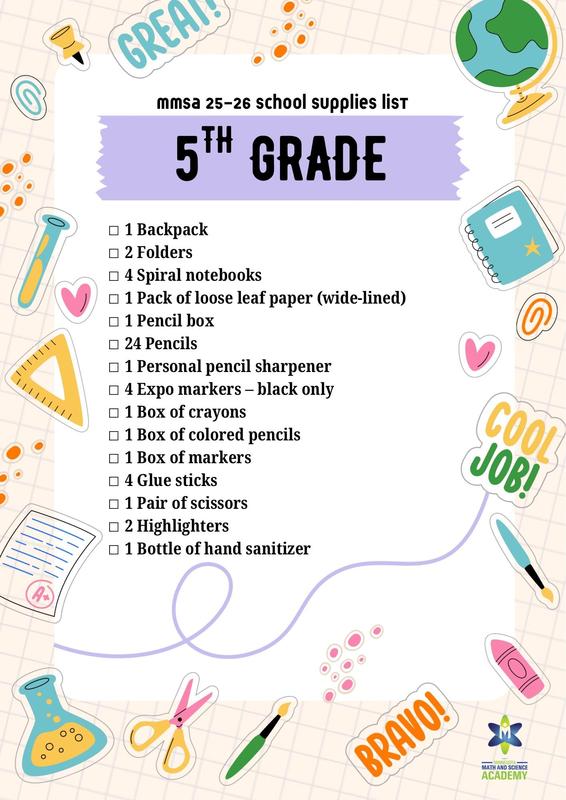 Don’t forget, MMSA families!