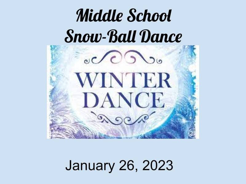 Middle School Winter Dance Featured Photo