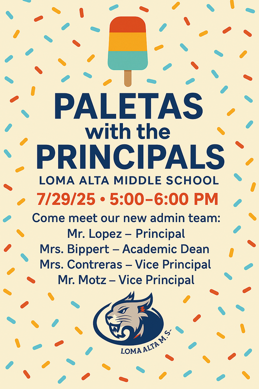 Paletas with Principals