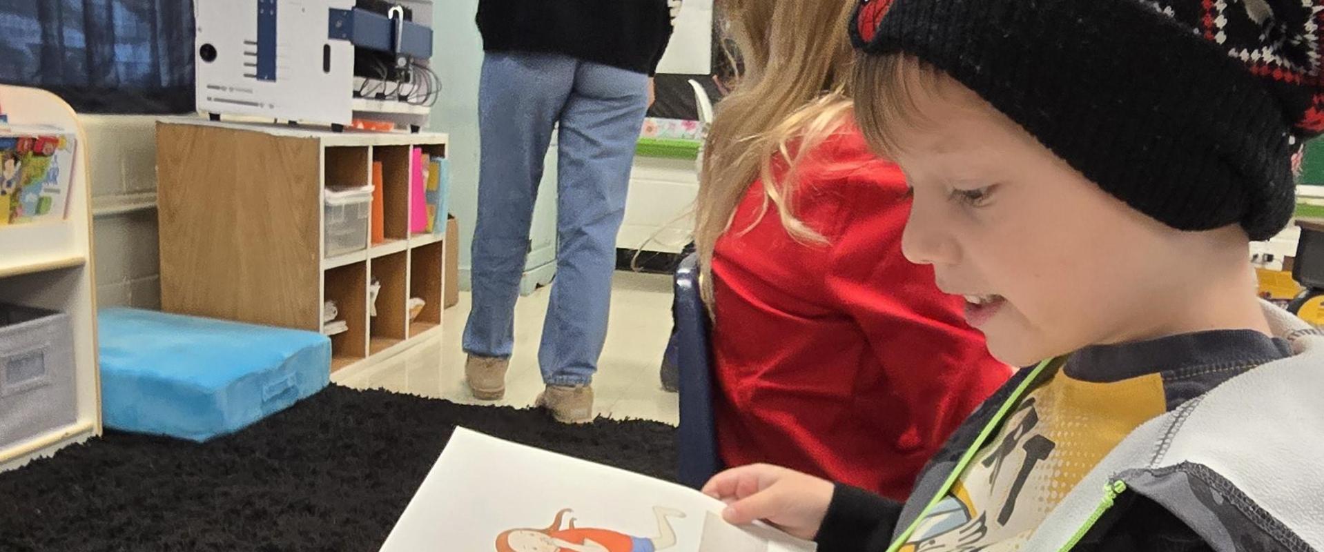 Kindergarten reading time