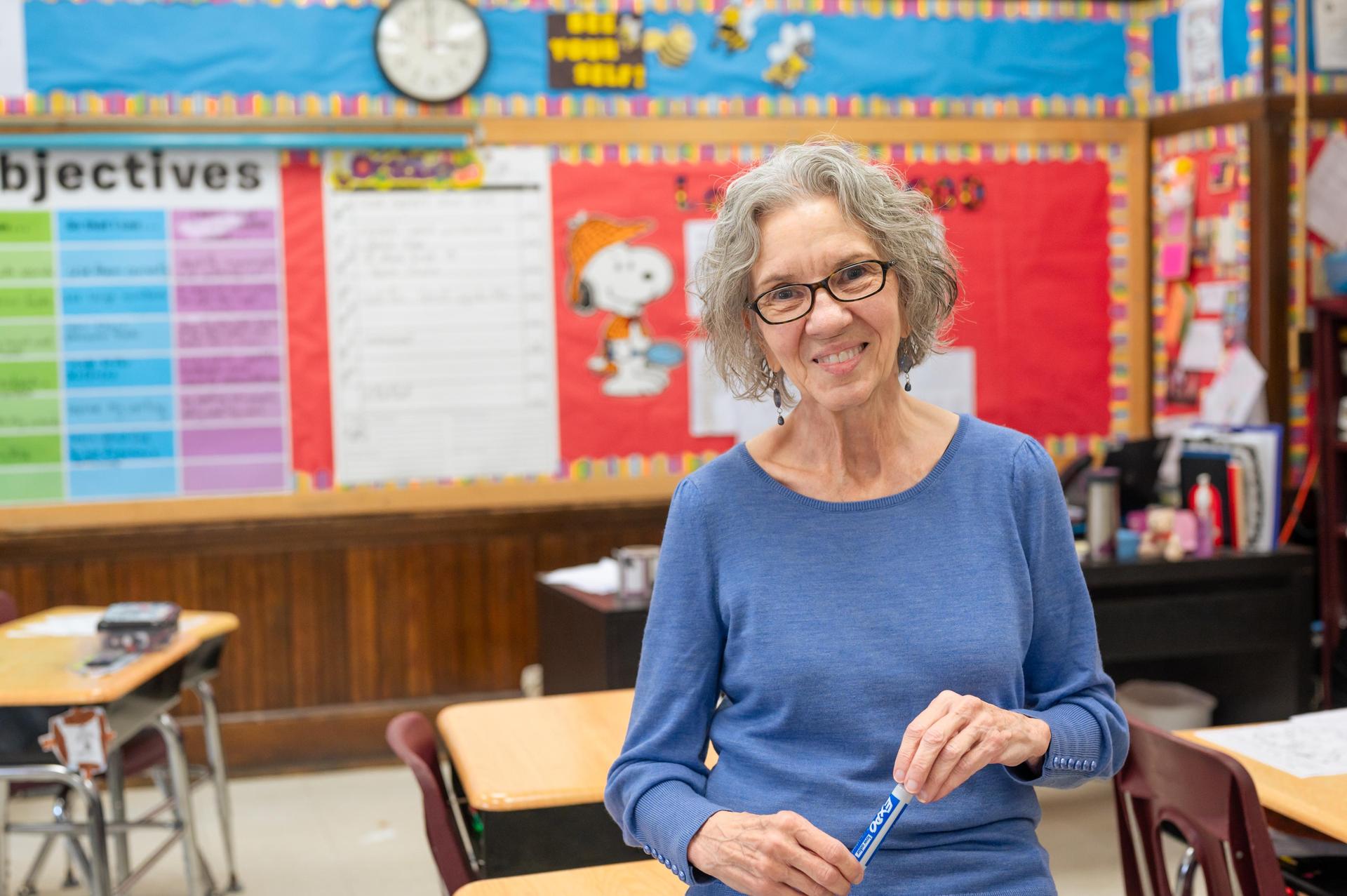 Mrs. White, Grade 4 Teacher