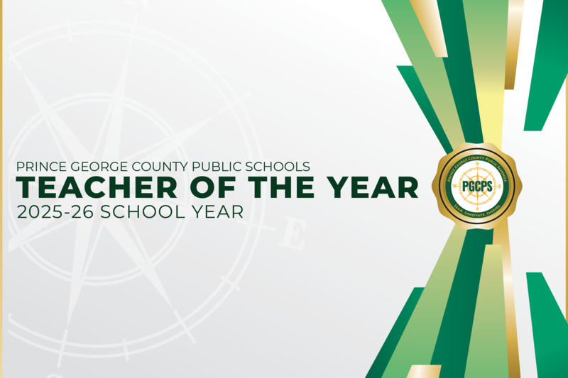 Prince George County Public Schools proudly celebrates our 2025-26 Teacher of the Year honorees!