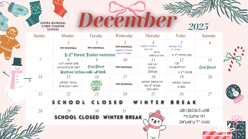 December Calendar