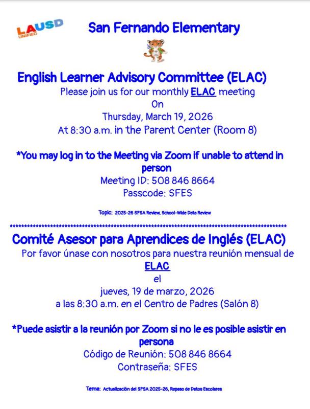 elac meeting