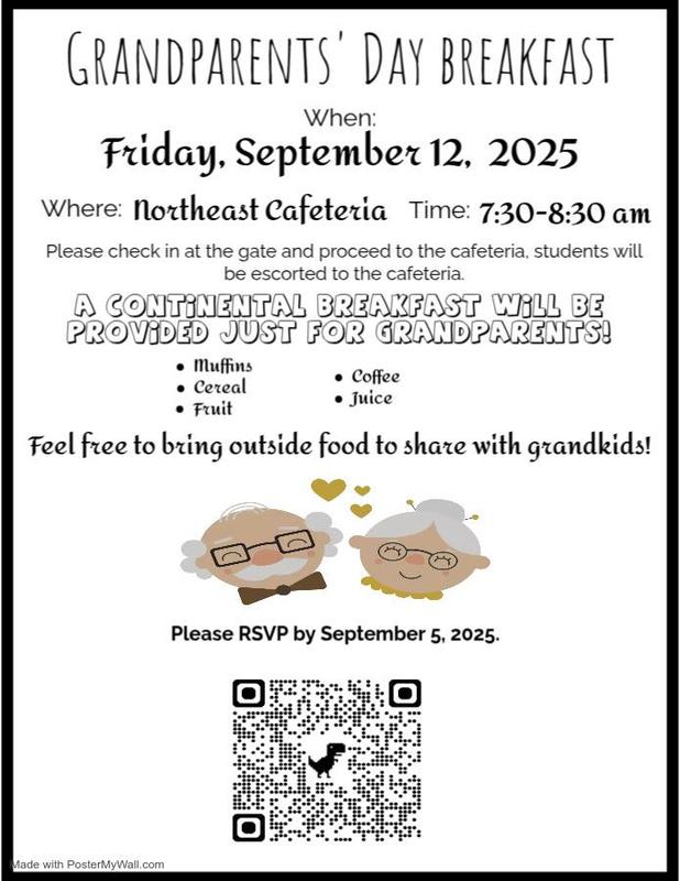 Grandparents Day Breakfast - Friday, September 12th! Featured Photo