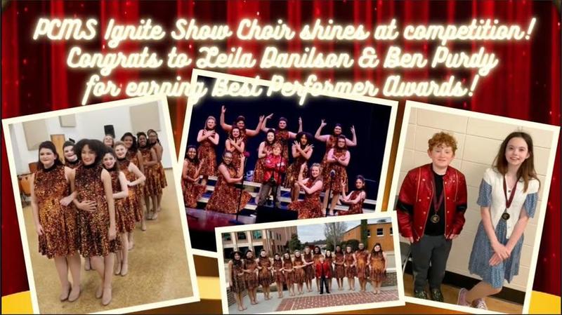 Congrats to our Show Choir members!