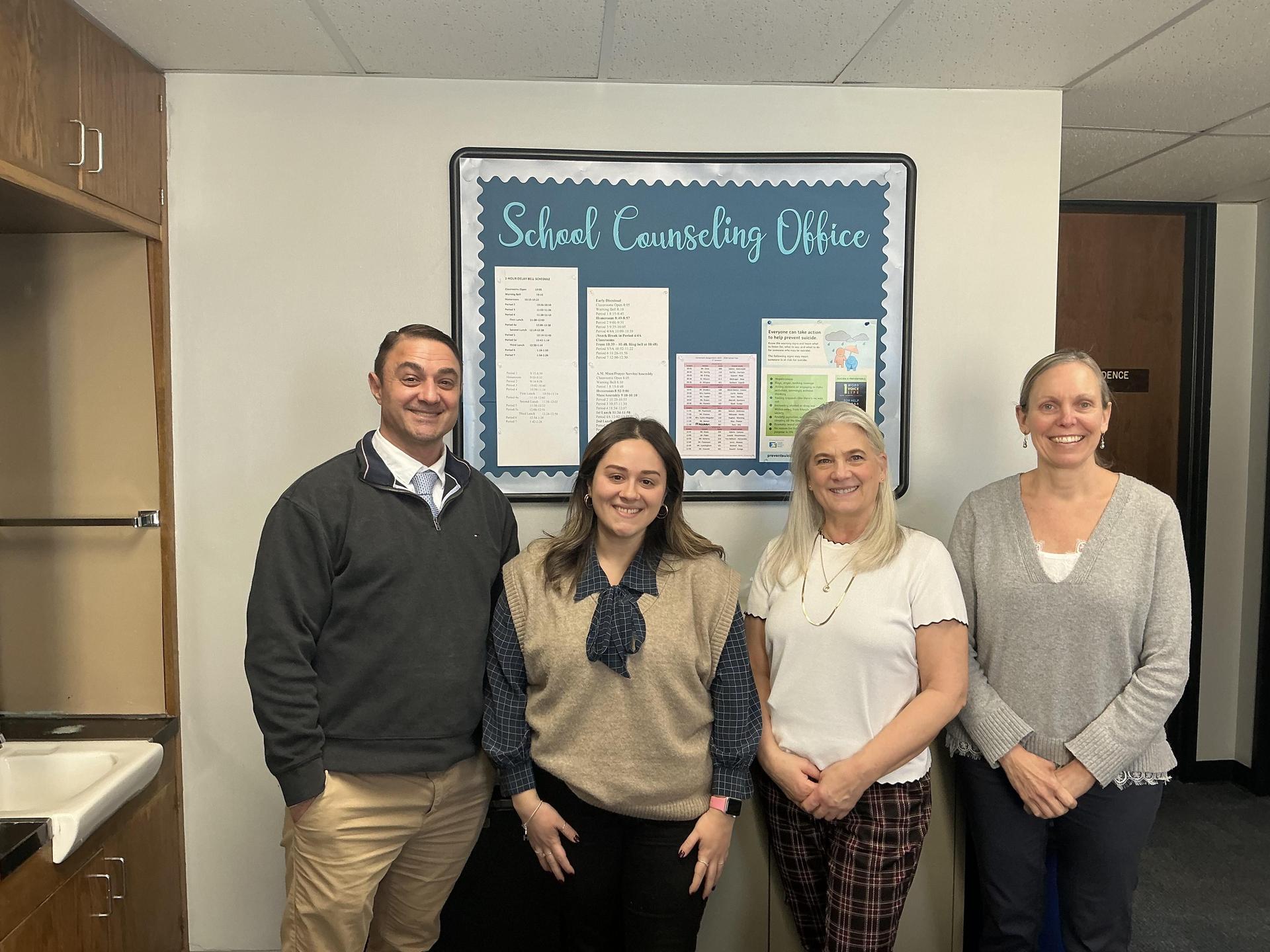 School Counseling Office Staff!