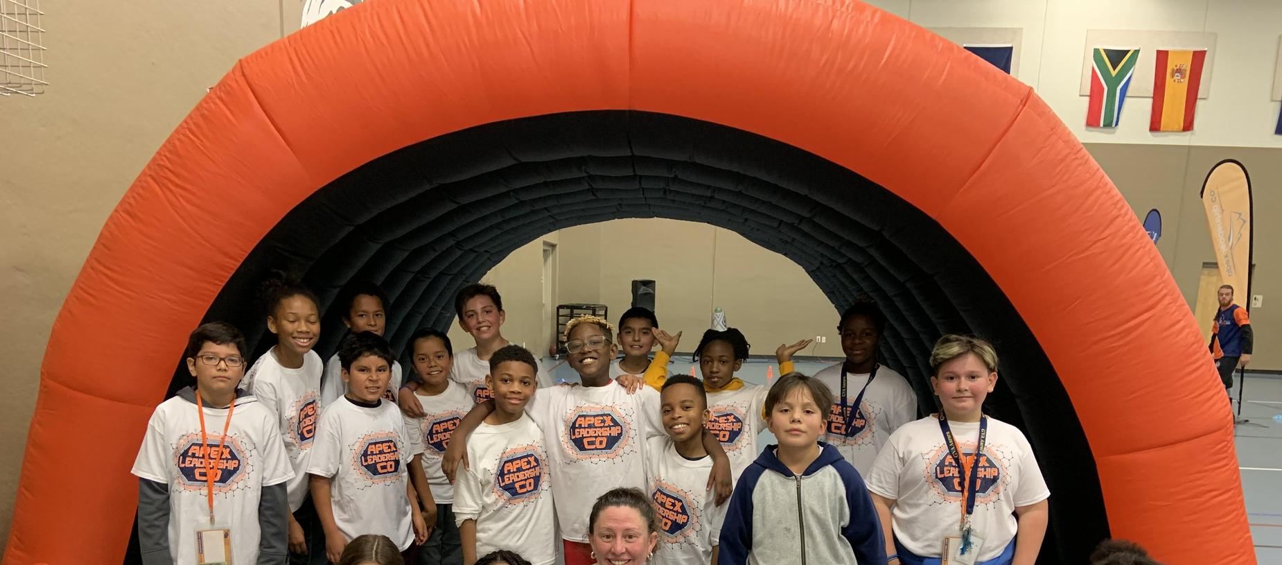 3rd Grade Class Preparing for Fun Run!