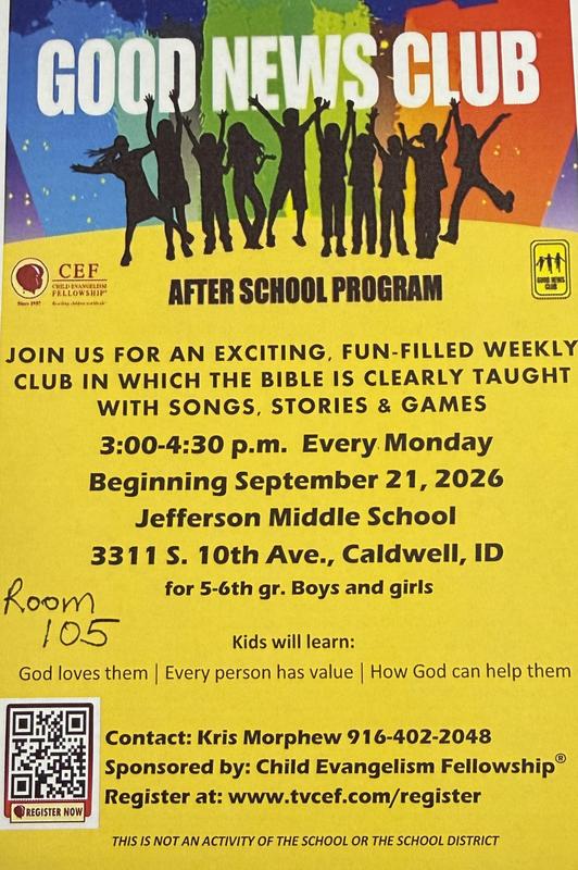 Good News Club Offers Program Thumbnail Image