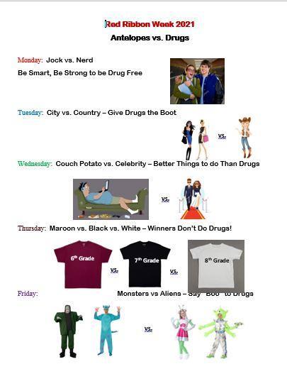 Red Ribbon Week October 25-29 Featured Photo