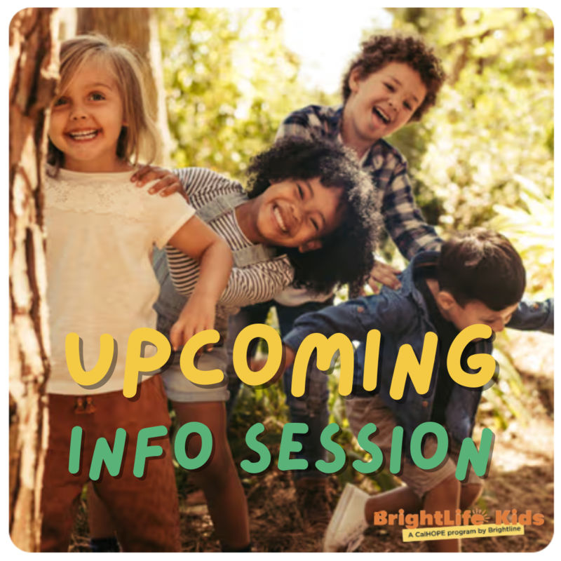 Upcoming Info Session
