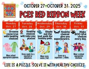 Red Ribbon Week begins October 27!