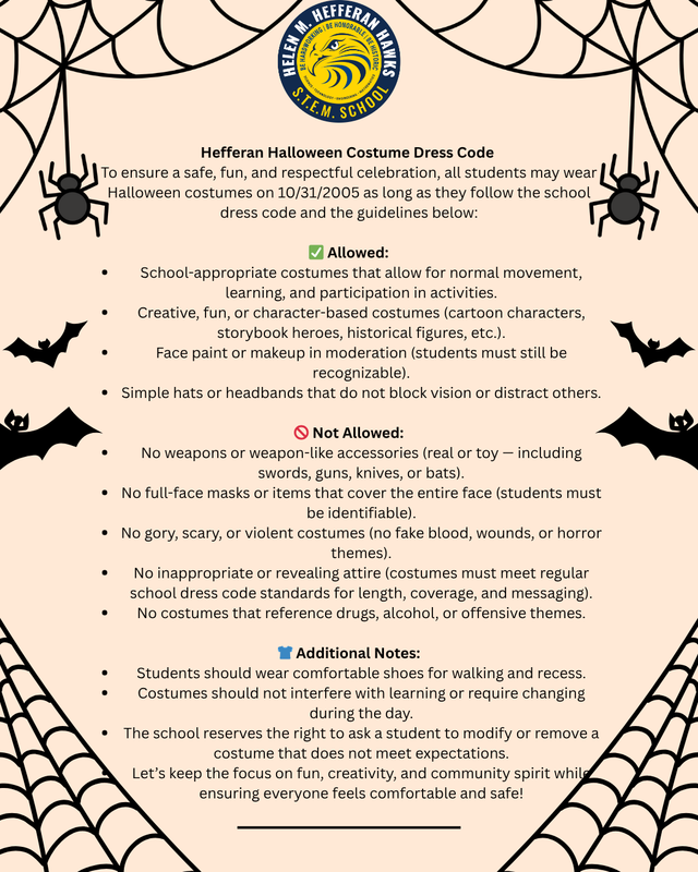 Costume Guidelines