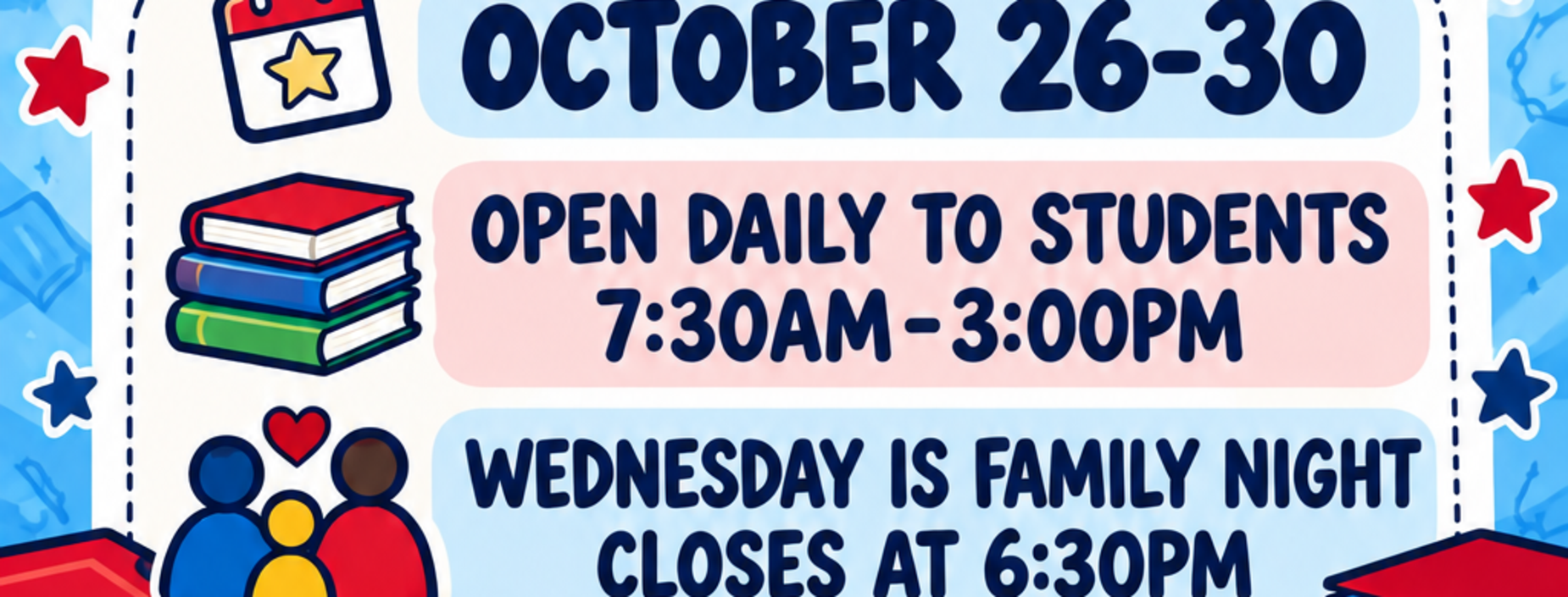 Book Fair Schedule JFK