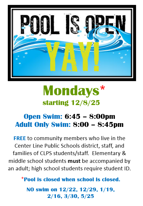 Monday Open Swim