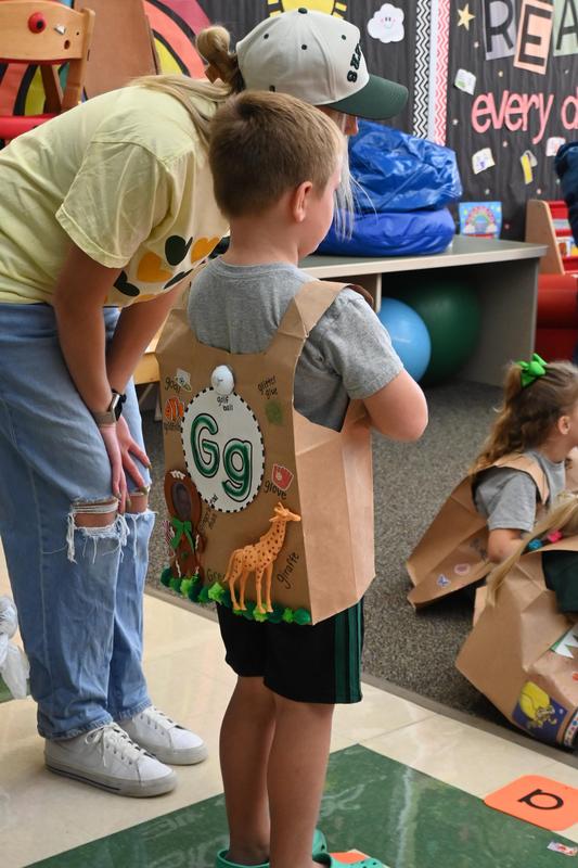 Walking the alphabet runway