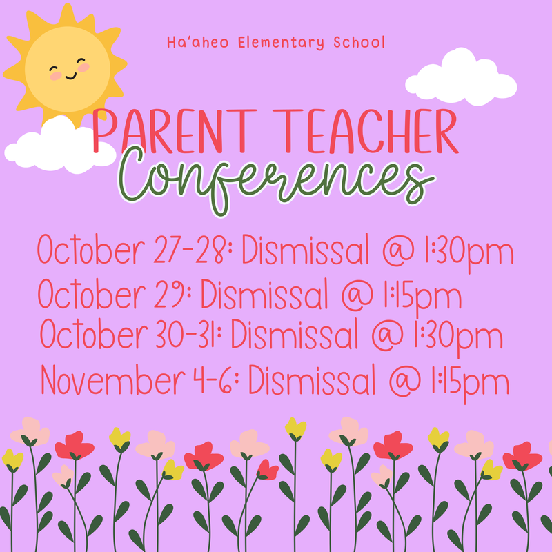 Parent Teacher Conferences: October 27-November 6 Featured Photo