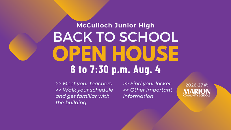 promo graphic - MJH Open House 2026-27