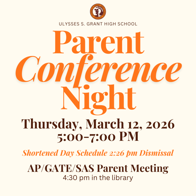 Spring Parent Conference Night - Thursday, March 12, 2026, 5-7 PM Featured Photo