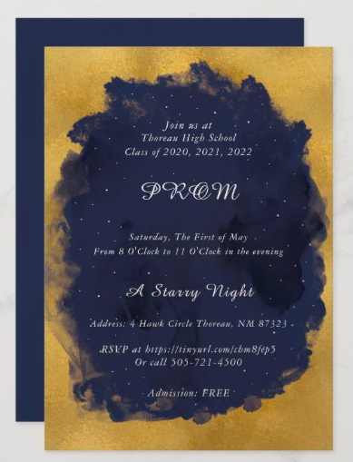 RSVP for Prom on Saturday, May 1st Featured Photo