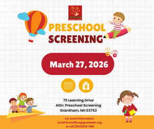 Preschool screening March 27, 2026