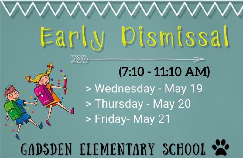 Early Dismissal 5/19/21-5/21/21 Featured Photo