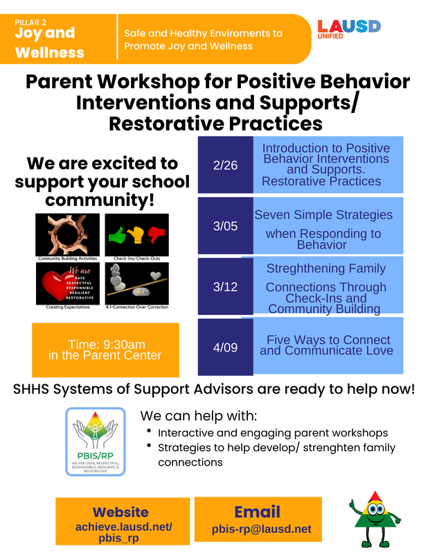 Parent workshops english