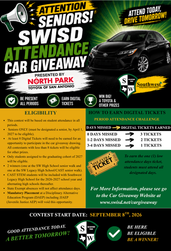 Senior Car Giveaway Information