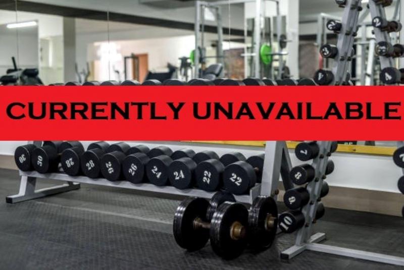 Weight Room Currently Unavailable