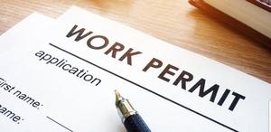 Image of Work Permit Application