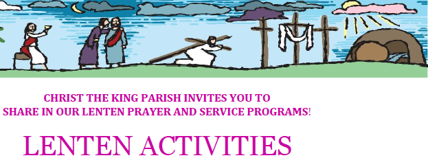 Lenten Activities Featured Photo