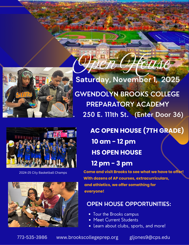 2025 Open House Flyer