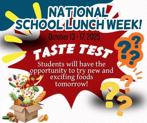 National School Lunch Week!