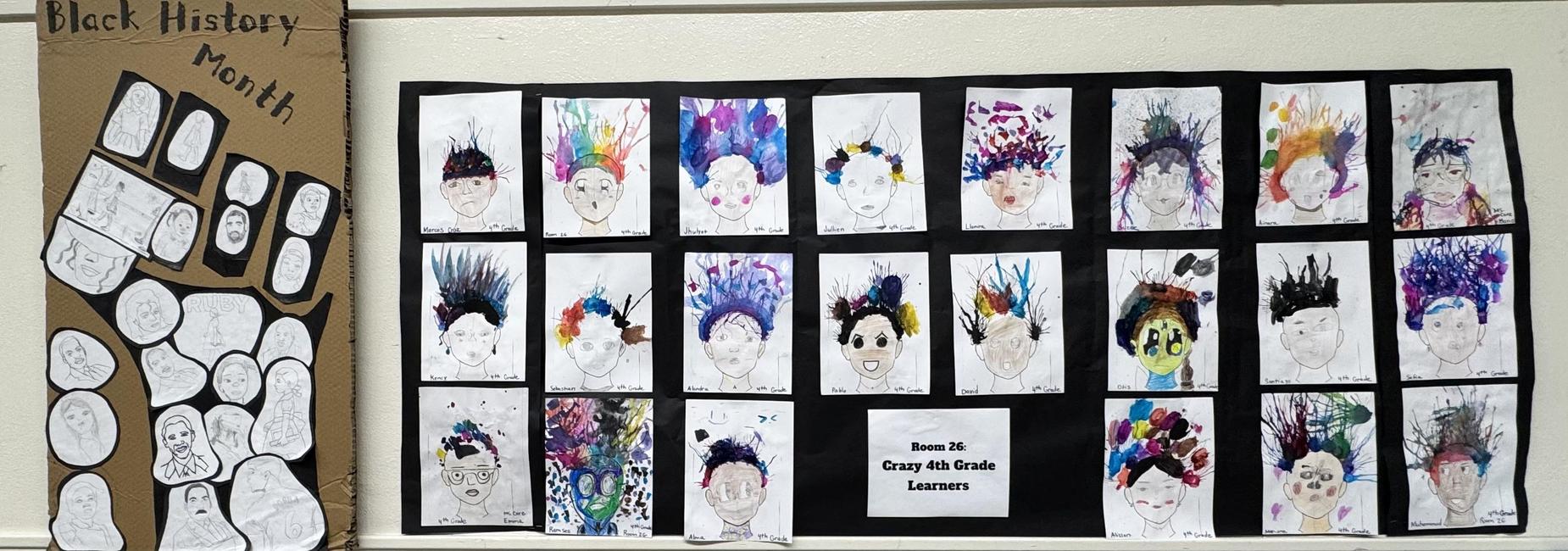 Black history month artwork