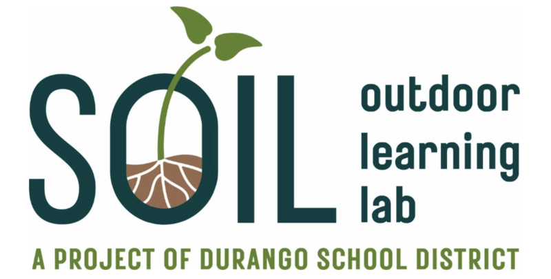 Durango School District's SOIL Outdoor Learning Lab logo