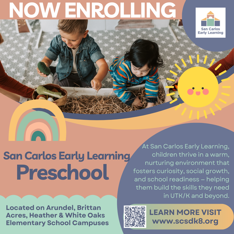 Preschool Enrollment Flyer