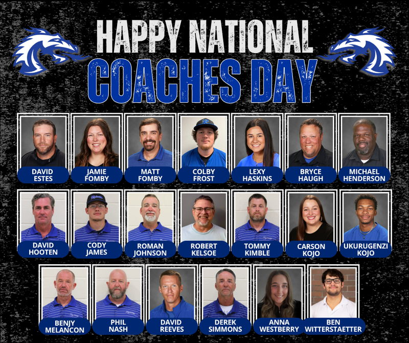 All Athletic Coaches pictured together